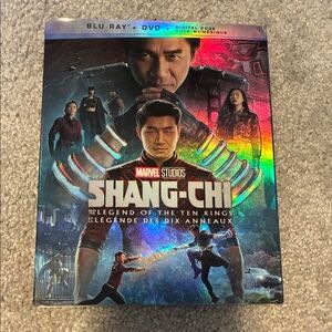 Marvel Studios Shang-Chi Blu-ray with Vibrant Colors